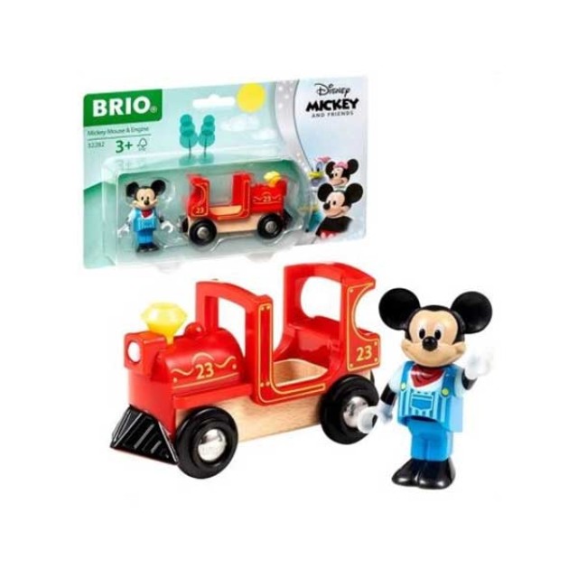 Brio -Mickey Mouse & Engine