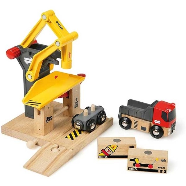 Brio - Delovi Za Prugu - Stanica Za Teretnu Robu - 6 Delova