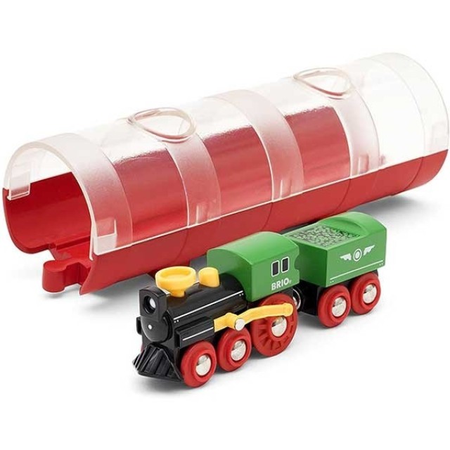 Brio - Tunel i parna lokomotiva
