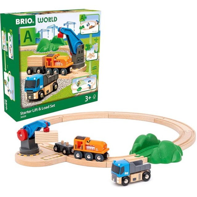 Brio - Graditeljski set za utovar i pretovar