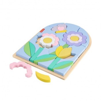 Fisher-Price Drvena Slagalica - Cvetovi