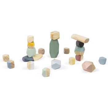 Drveno balans kamenje J04401