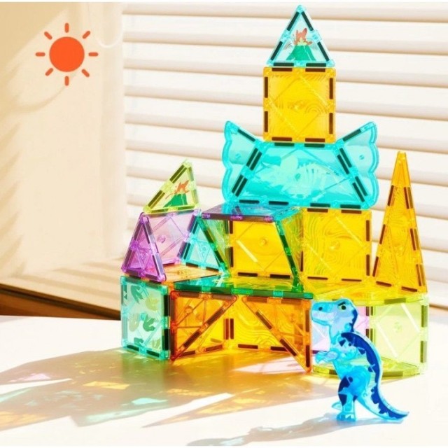 Mideer Magnetne kocke Dino Mideer Magnetne kocke Dino