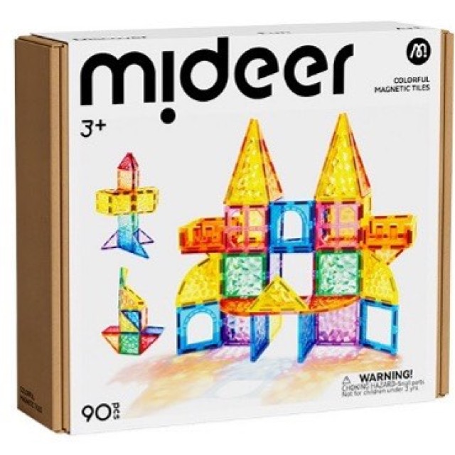 Mideer Magnetne pločice 90 kom Mideer Magnetne pločice 90 kom