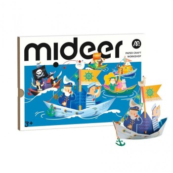 Mideer Paper Craft Workshop - Papirni origami brodovi