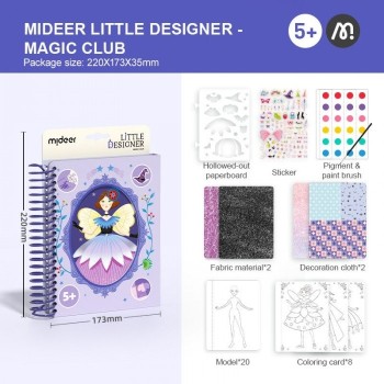 Mideer Little Designer - Bojanka Magic Club