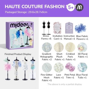 Mideer - Kreativni set Napravi haljinu 2
