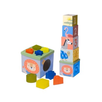 Taf Toys edukativne kocke sorter oblika 